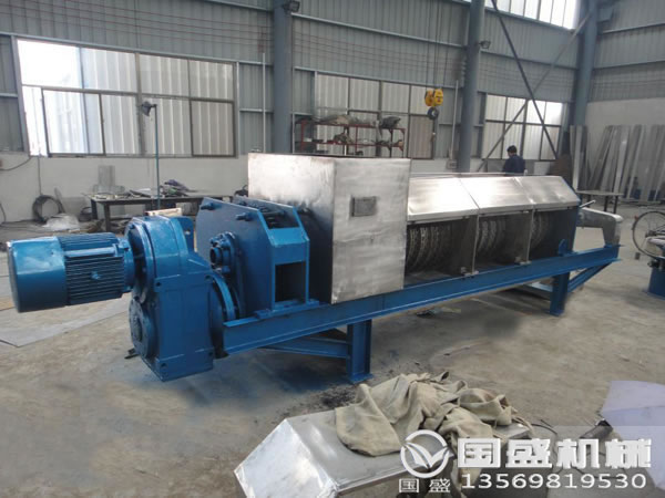 鸡粪螺旋挤压脱水机 鸡粪螺旋挤压脱水机