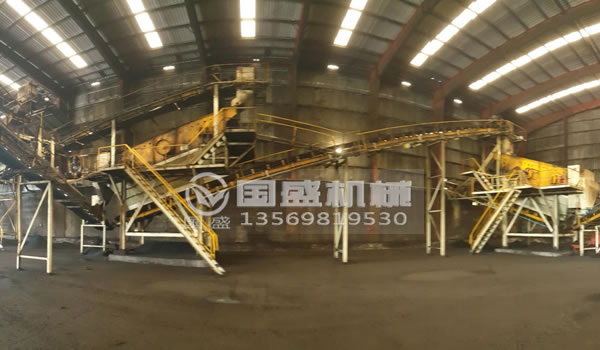 时产100吨石料生产线 时产100吨石料生产线