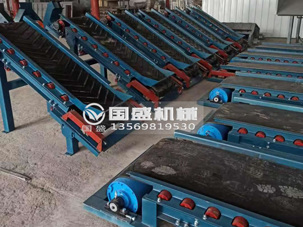 皮带机安装调试现场 皮带机安装调试现场